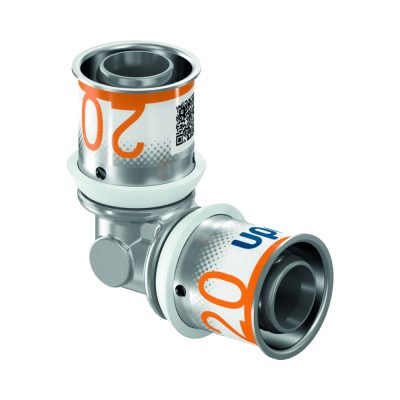 UPONOR S-Press PLUS könyök idom ötrétegű csőhöz, 20 mm