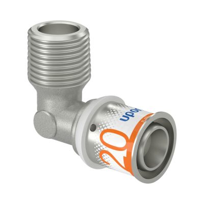 UPONOR S-Press PLUS menetes könyök idom ötrétegű csőhöz, 20 mm x 1/2" K