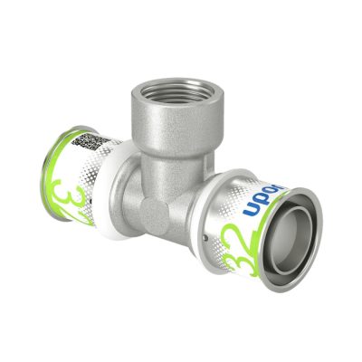 UPONOR S-Press PLUS menetes T-idom ötrétegű csőhöz, 32 x 3/4" B x 32