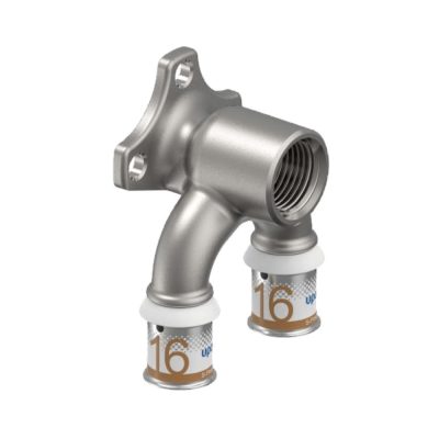 UPONOR S-Press PLUS U-alakú talpas falikorong ötrétegű csőhöz, 16 mm x 1/2"