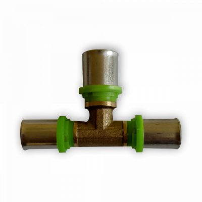 TE-SA press szűkített T-idom, 16x20x16 mm 