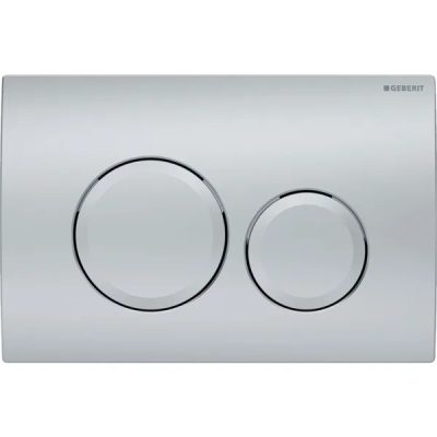 GEBERIT Delta 20 matt króm nyomólap Basic WC tartályhoz 