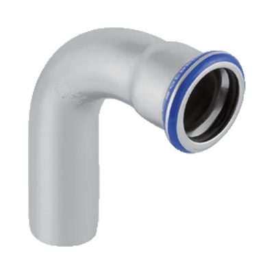 GEBERIT Mapress 1 tokos 90° inox ív, 15 mm