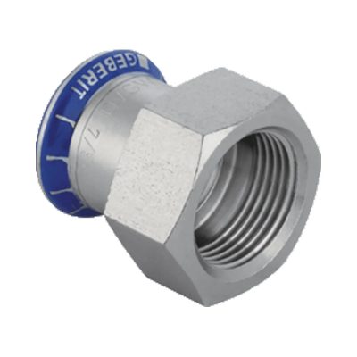 GEBERIT Mapress inox belső menetes átmeneti idom, 18 mm x 1/2" B