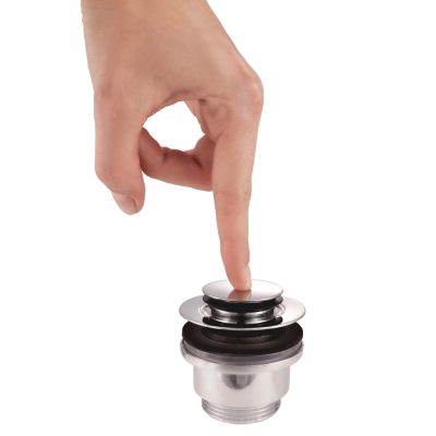 MOFÉM nyomógombos leeresztőszelep mosdókhoz 