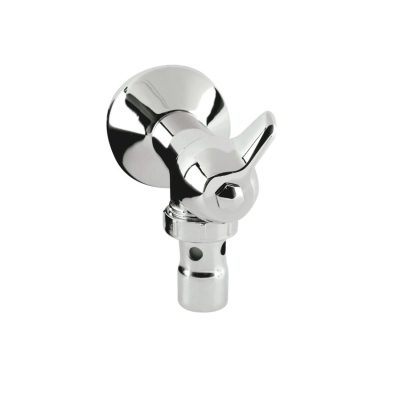 MOFÉM WC öblítő szelep fém fogantyúval öblítőcső nélkül, 3/4" 