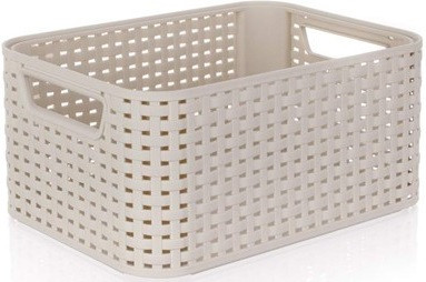 Curver rattan kosár 18l bézs "My Style" (3/karton)