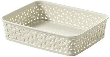 Curver rattan kosár A5 krém "My Style" (8/karton)