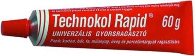 Technokol Rapid 60 g piros univerzális iskolai és barkácsragasztó (100/karton)