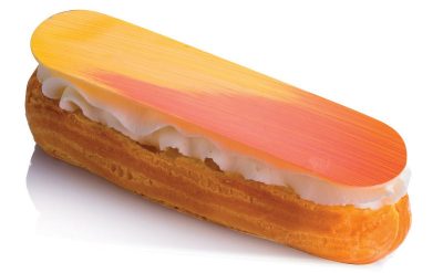 Eclair díszítő csokoládéforma, 390x290 mm, szilikonszőnyeg
