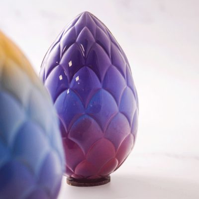 Húsvéti csokoládéforma Blossom, tojás, műanyag