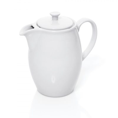 Italia kávéskanna fedővel , 0,6 liter, porcelán - Német minőség