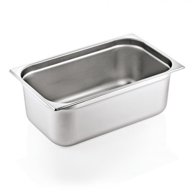 Select Gn edény 1/1 200 mm 28 liter 0,7 mm vastag 18/8 rozsdamentes anyagból – Német minőség