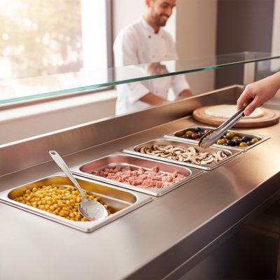 Essentials GN edény 1/4 200 mm, 5,5 l, rozsdamentes - Német minőség