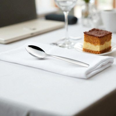 Shark desszertkanál, 2 mm, rozsdamentes, 6 db-os csomag