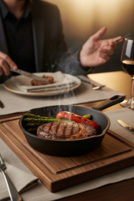 ÖntöttvasTálaló serpenyő 20x4 cm - Német minőség