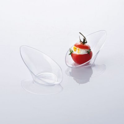 WING kínálótálka 11 ml, átlátszó 100 db-os csomag