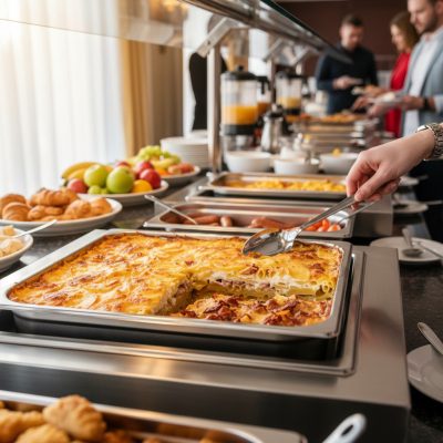 Core Gn edény 2/1 20 mm 5 liter 0,7 mm vastag rozsdamentes anyagból – Német minőség