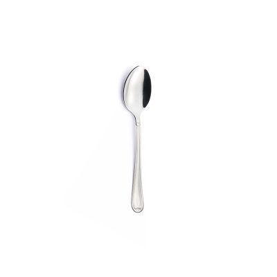 Euro teáskanál, 2 mm, 6 db-os csomag, rozsdamentes