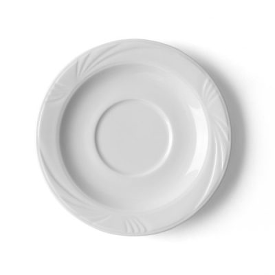 Lubin levesescsésze alj, 16,5 cm, alumina porcelán, 6 db-os csomag