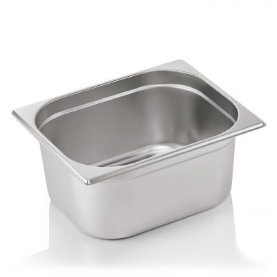 Gn edény 1/2 150 mm 8,5 liter 0,6 mm vastag rozsdamentes anyagból – német minőség