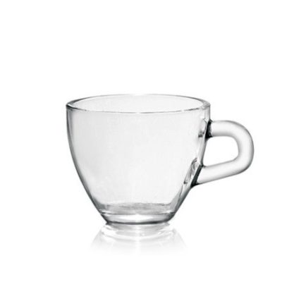 Brazil teáscsésze, 225 ml, üveg - Olasz minőség 6 db-os csomag