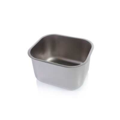 Négyszögletes mosogatómedence balos, 340x400x250 mm