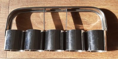 Pogácsaszaggató, soros, 5 db 4 cm-es