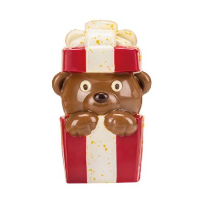 Surprise Bear, gömb, 3D csokoládé öntőforma (20SR106A), 275x175 mm, polikarbonát, Spinning Mould