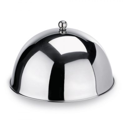 Tányérfedő, cloche, 26x15 cm, rozsdamentes - Német minőség