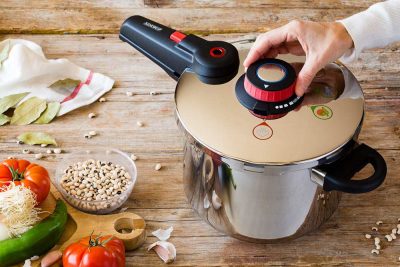 Monix Selecta kukta – 4 literes rozsdamentes acél gyorsfőző edény