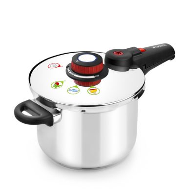 Monix Selecta kukta – 6 literes rozsdamentes acél gyorsfőző edény