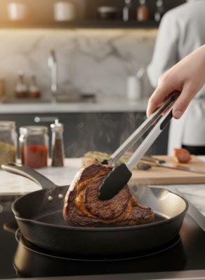 Csipesz univerzális szilikonos fejjel 30 cm, rozsdamentes