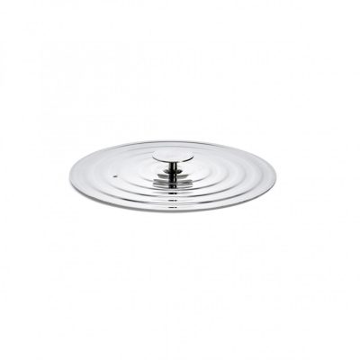 Univerzális rozsdamentes fedő vasserpenyőkhöz, 20-24 cm