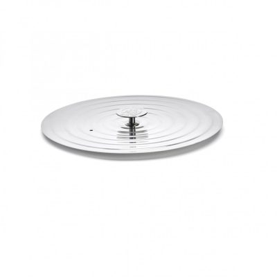 Univerzális rozsdamentes fedő vasserpenyőkhöz, 26-28 cm