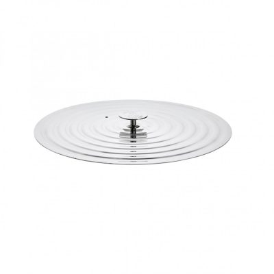Univerzális rozsdamentes fedő vasserpenyőkhöz, 30-32 cm