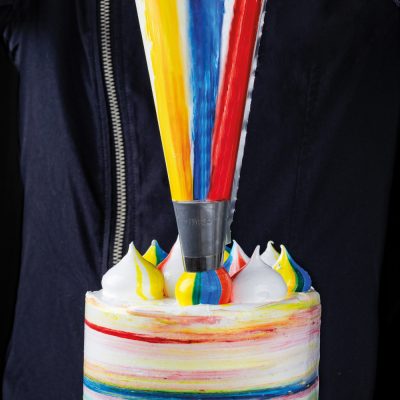 Erős eldobható habzsák, víztiszta, 55cm-es 100db/cs