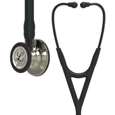 3M™ Littmann® Cardiology IV™ Fonendoszkóp 6179, pezsgő színű tükörcsiszolású fej, fekete cső, 69cm 