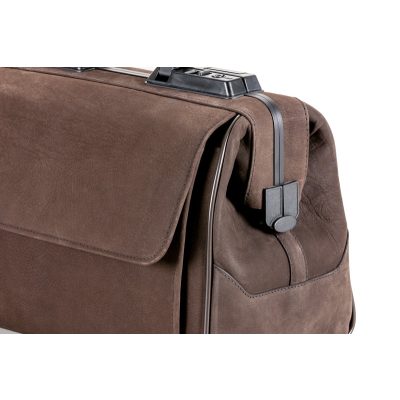 Táska DÜRASOL RUSTICANA bőr 9151 barna / 1 nagy zsebes