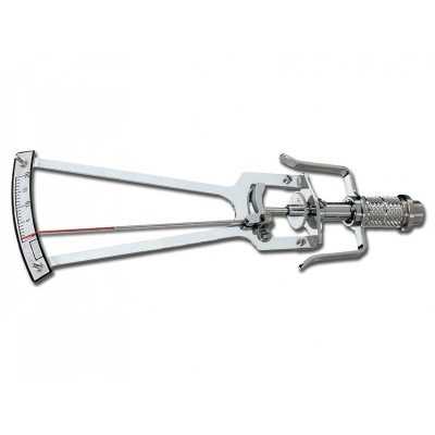 Tonométer Schiötz ferde skála