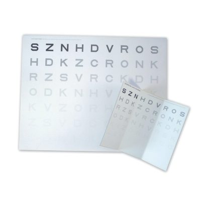 Kontraszt vizsgálat látásra - Közel látás 40 cm