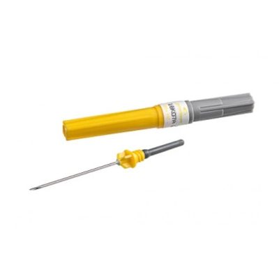 Vacutainer egyszerhasználatos tű 20G sárga, BD IDS Vacutainer vérvételi tű 20G 38mm sárga, Ref:360215