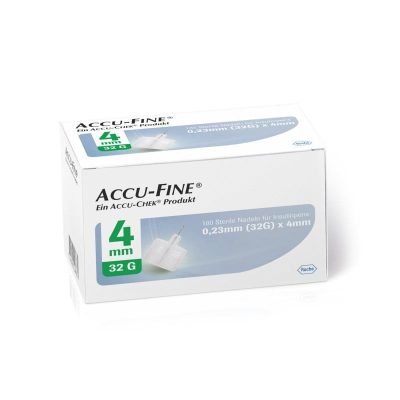 Accu-Fine® tűk inzulintollhoz 100db, 4mm, 32G