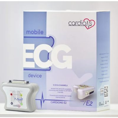 CardioNS 12 csatornás nyugalmi hordozható EKG