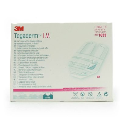 TEGADERM™ IV kanülrögzítő 7x8,5cm 1633 (100 db)