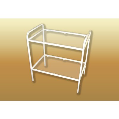 Műszerasztal üveglapos fix, 800-as