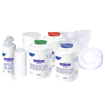 Bode X-Wipes Fleece Rolls Nagy szakítószilárdságú, gézmentes törlőkendő (90 db)