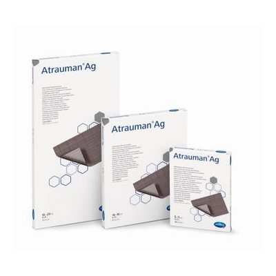 Atrauman® Ag ezüsttartalmú sebfedő (10x10 cm; 10 db)