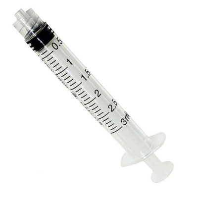 Fecskendő Luer-Lock 3ml (db) 