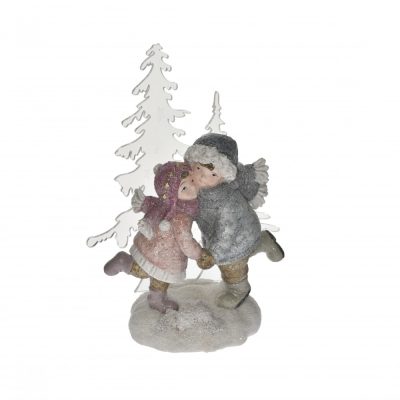 Gyerekek plexi fenyővel LED 20x11x33cm